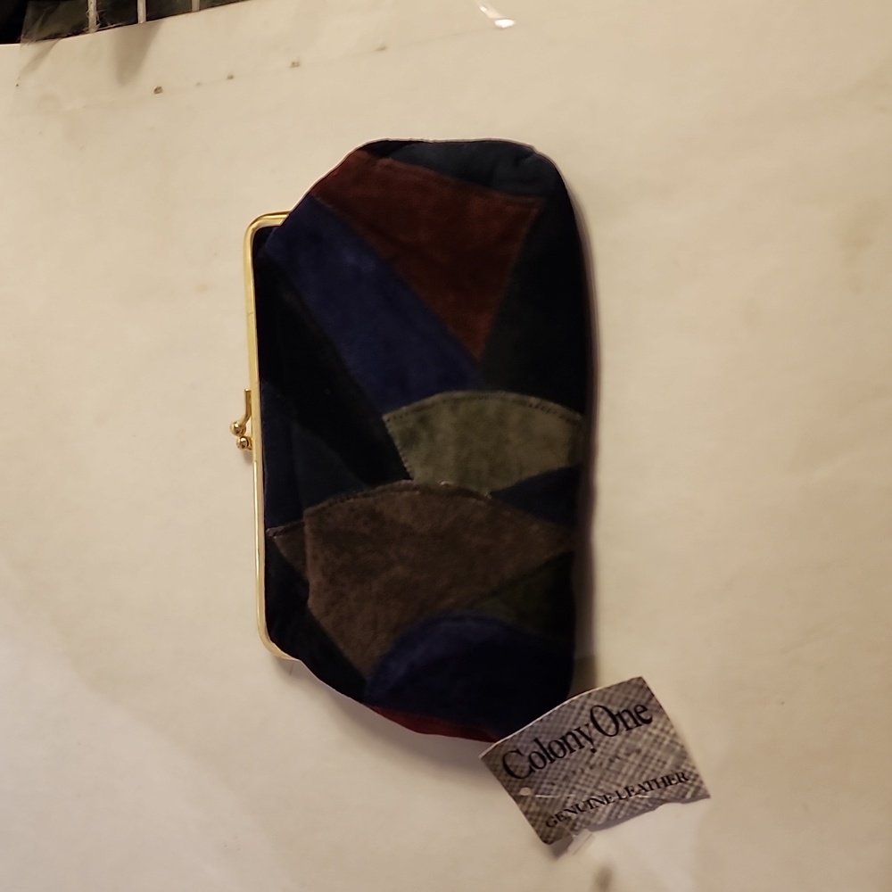 Colony One Clutch Genuine Leather